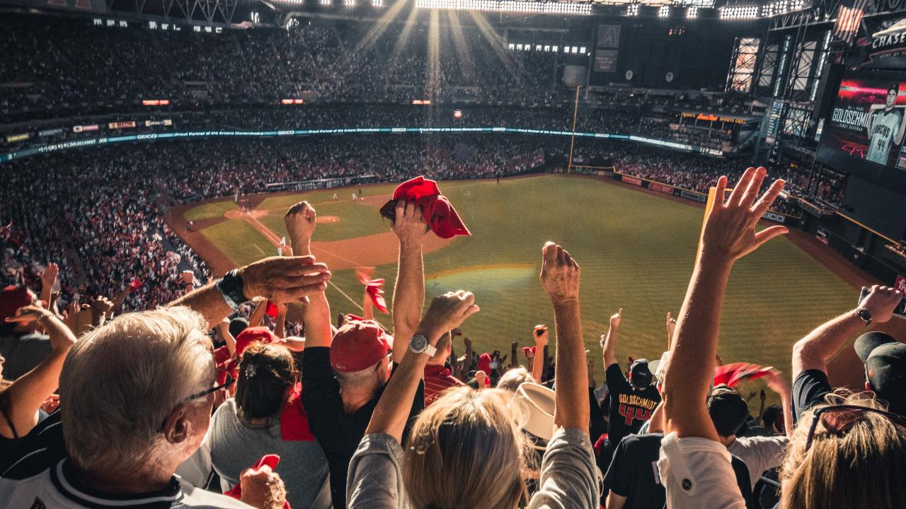 Sports crowd image