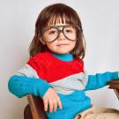 Child with glasses image
